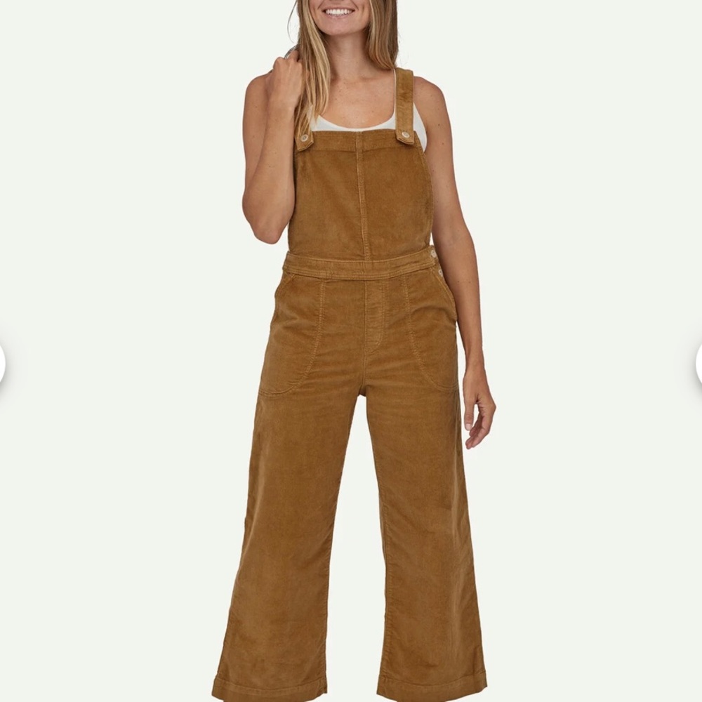 Patagonia Cropped Corduroy Overalls